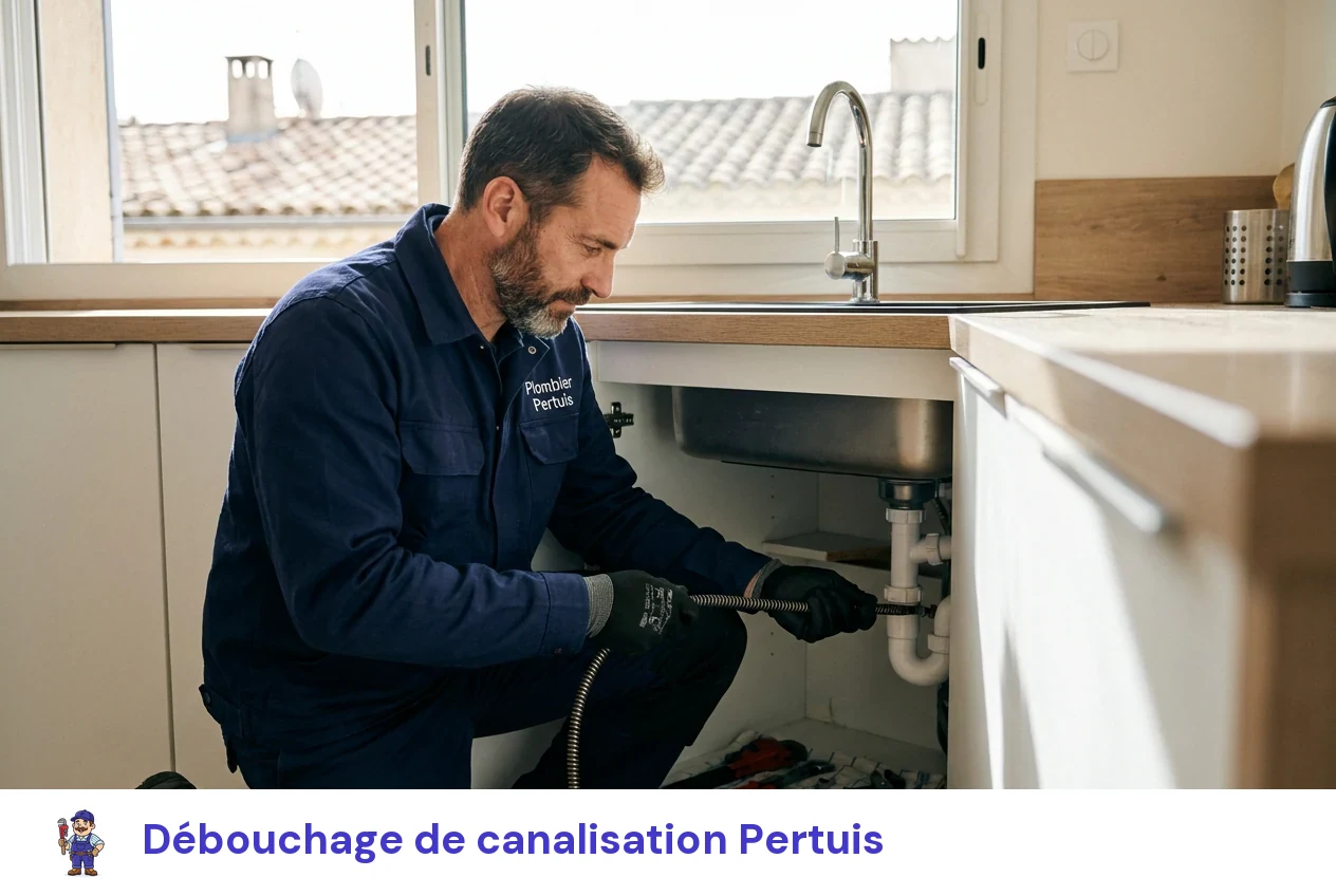 Débouchage de canalisation à Pertuis