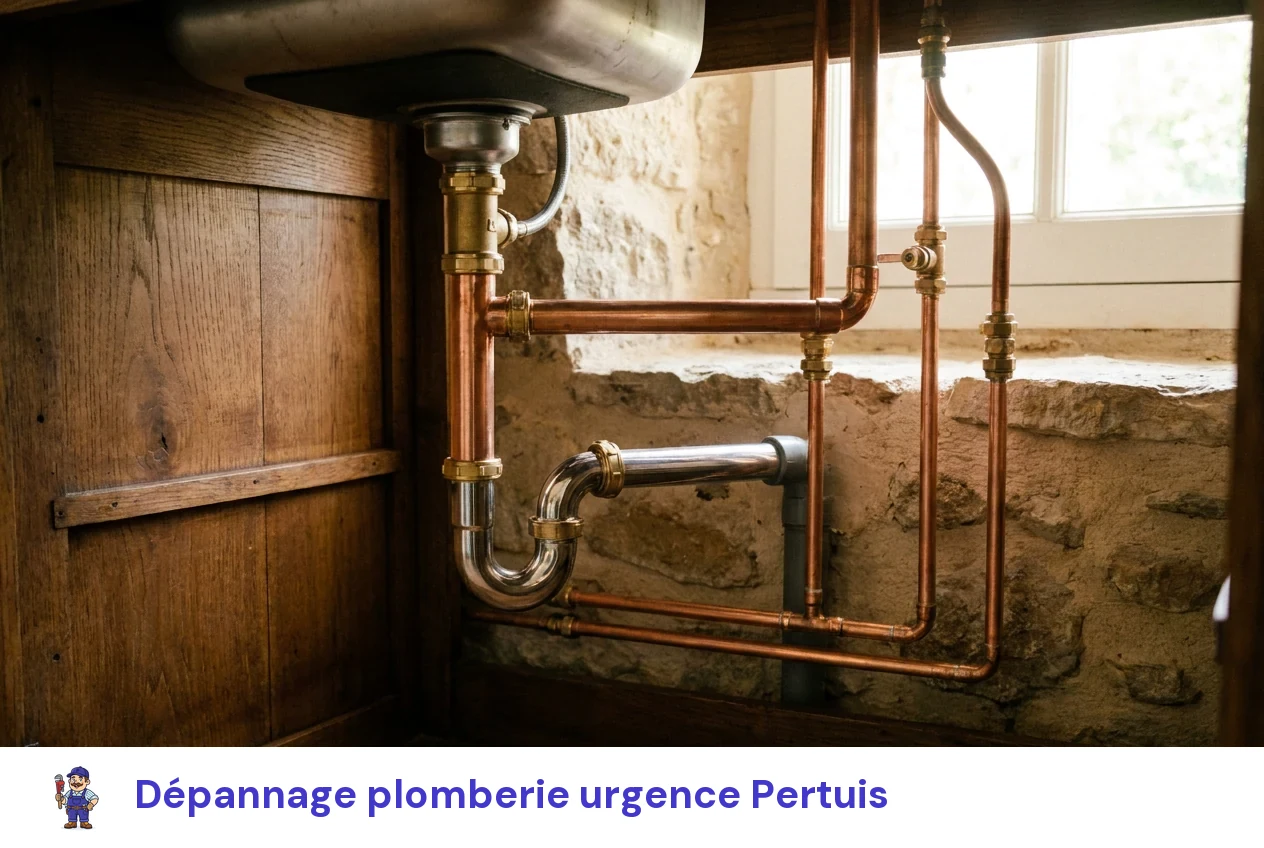 Dépannage plomberie urgence à Pertuis
