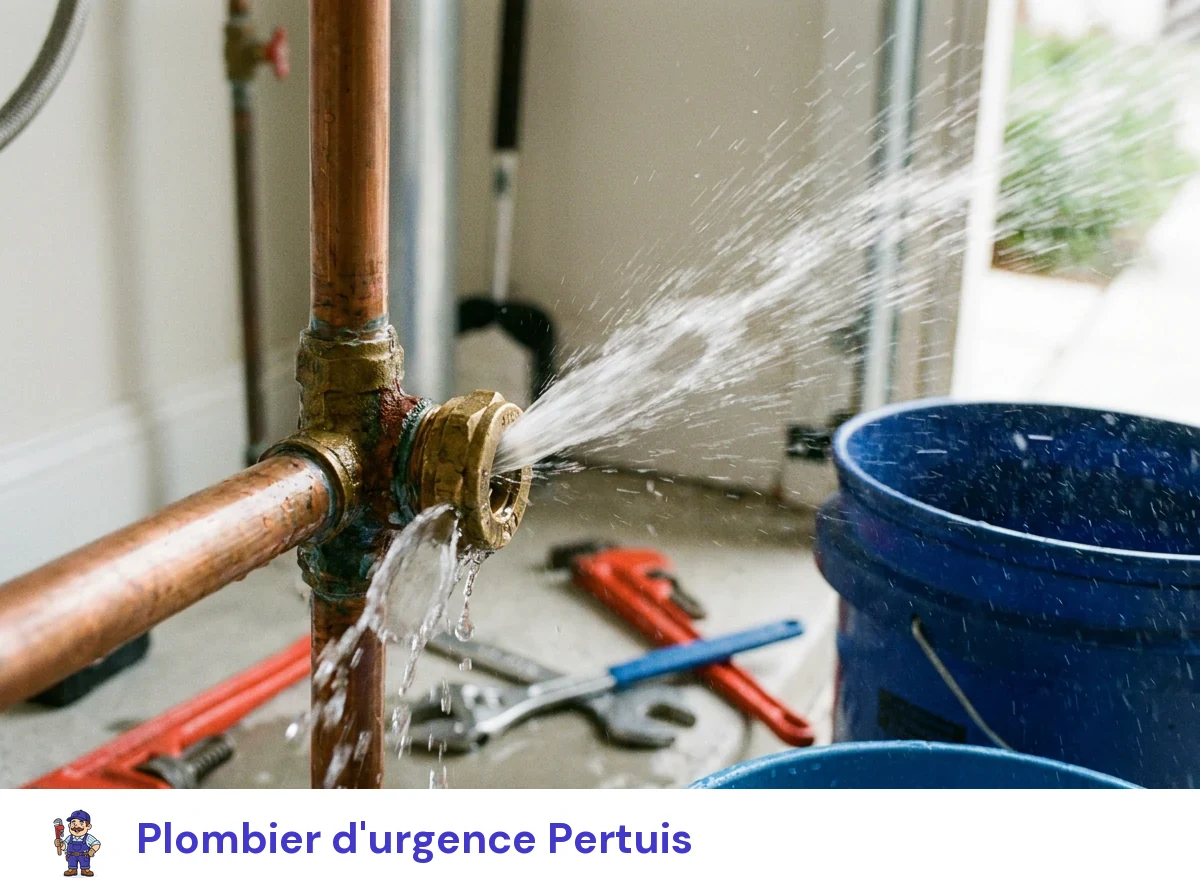 Plombier d'urgence à Pertuis