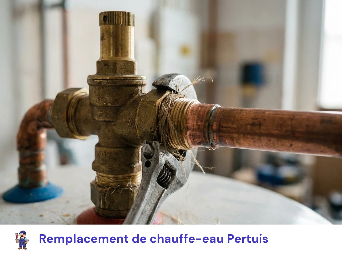 Remplacement de chauffe-eau à Pertuis