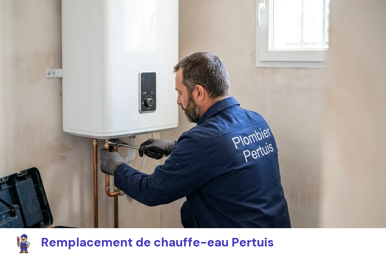 Remplacement de chauffe-eau à Pertuis