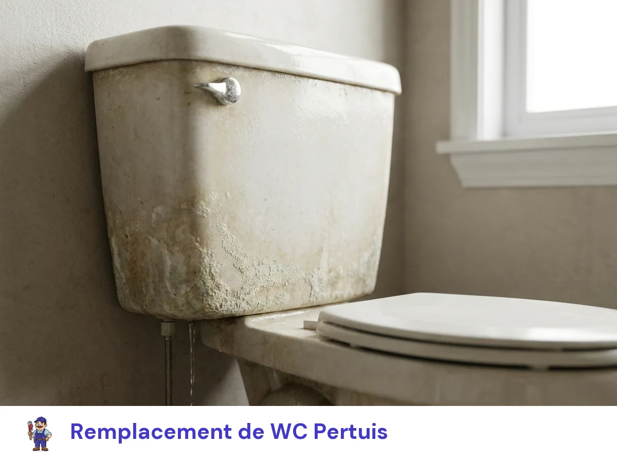 Remplacement de WC à Pertuis