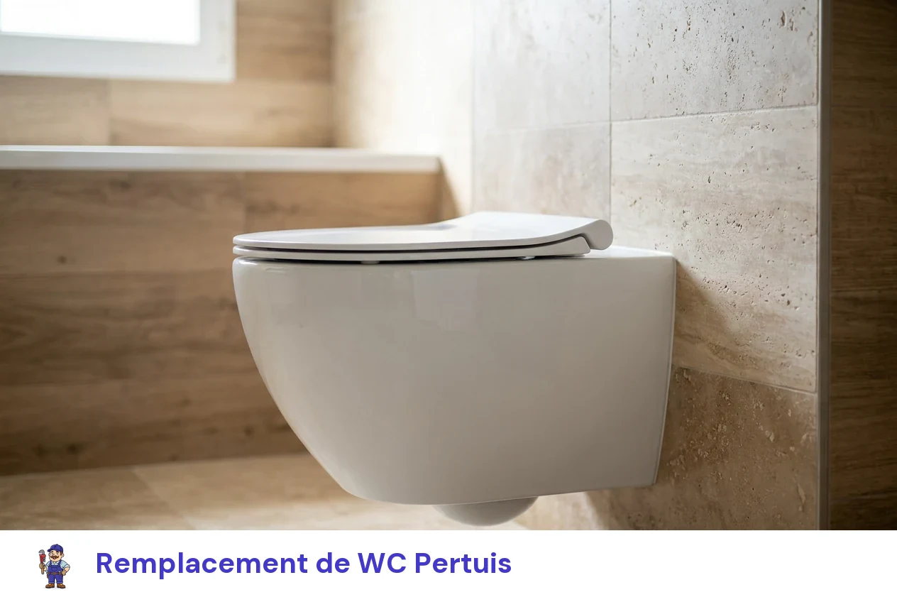 Remplacement de WC à Pertuis